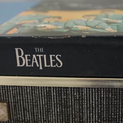 1964 Beatles NEMS Vintage Record Player 100% Original. Rare. Unrestored Free shipping.  #B028 image 13