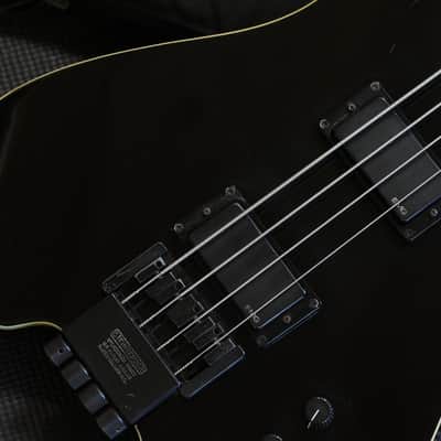 1988 Steinberger XM2 Headless Electric Bass Black + OGB image 4