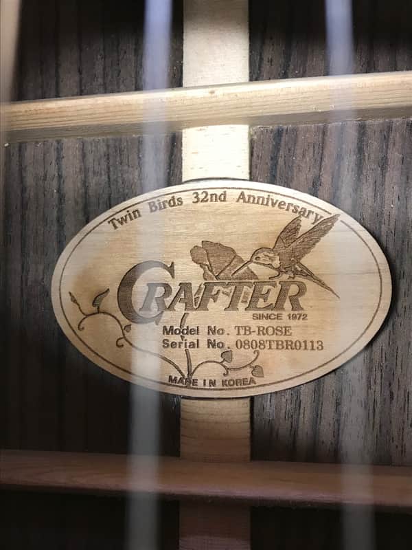 Crafter TB-ROSE (Twin Birds 32nd Anniversary) | Reverb
