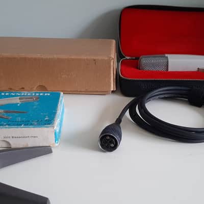 Sennheiser/Telefunken MD 421-2 Cardioid Dynamic Microphone 1960s - 1970s - White image 2
