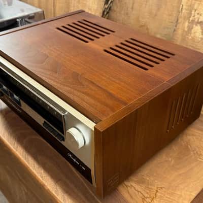 Accuphase Solid Walnut Custom Cabinet, C-200, P-300, T-100 (Pre-Order) image 5