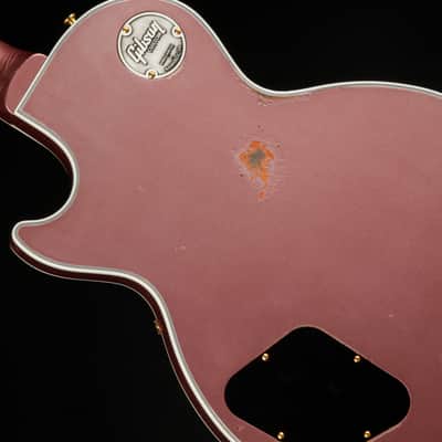 2024 Gibson Custom Shop PSL Murphy Lab Les Paul Custom Heavy Aged Heather Mist Poly #CS400404 image 12