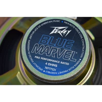 Peavey Blue Marvel 8" Guitar Amplifier Speaker 4 Ohm 7077722 image 1