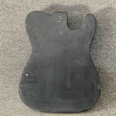 Lefty Matte Black Basswood Guitar Tele Style Body image 3