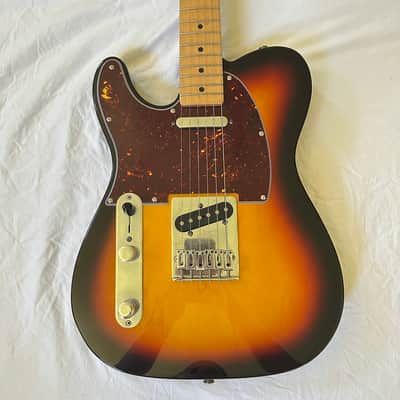 Fender Standard Telecaster - 2002 - Sunburst w/ Tortoise Pickguard (MIM Lefty) image 2