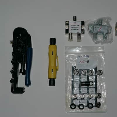Belden Coaxial RG6 Tools and Connectors Video Digital Audio image 2