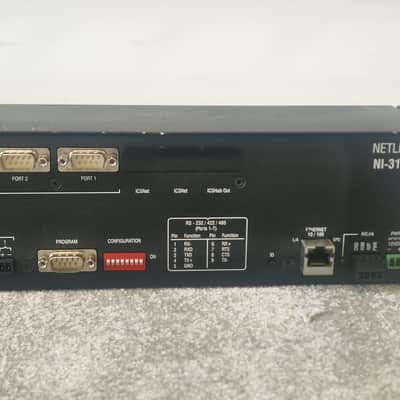 AMX NI-3100 NetLinx Integrated Controller – RS-232/IR/Relay I/O, Ethernet, Rackmount - Good image 4