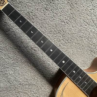 Luna 40 Inch Acoustic Guitar, Carved Oasis Top Body, Mahogany Neck, Rosewood Fingerboard image 3