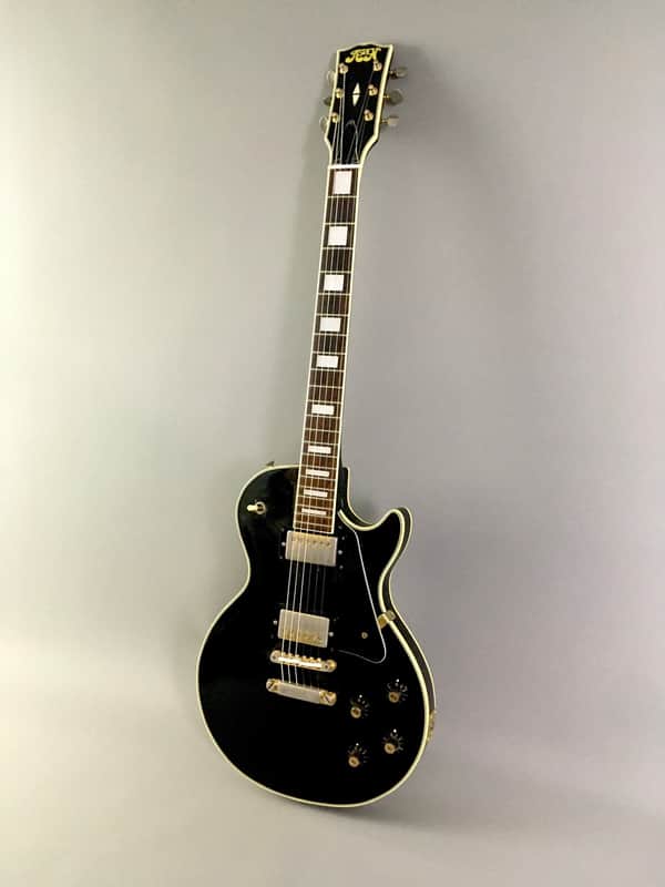 Vintage 1969 Matsumoku MIJ Aspen Single Cut Les Paul Piano Black