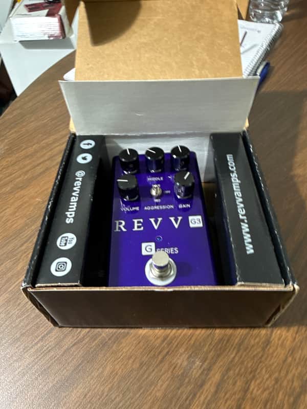 REVV G3 Distortion 2018 - 2021 - Purple image 1