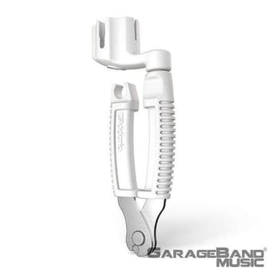 D'Addario DP0002W Pro-Winder String Winder and Cutter, White image 1