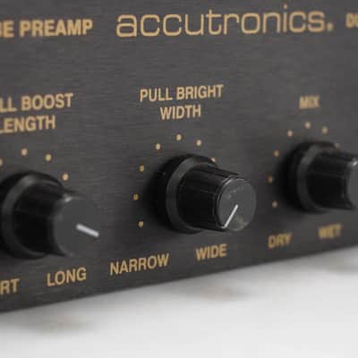 Accutronics AccuVerb Tube Line Preamp Dual Channel Spring Reverb Unit #52589 image 15