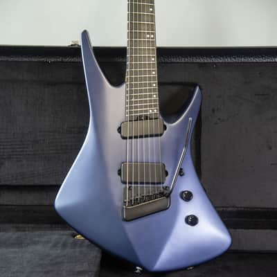 Ernie Ball Music Man Kaizen 7 - Indigo Blue (excellent condition) image 3