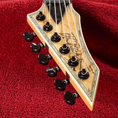 B.C. Rich Shredzilla Prophecy Archtop with Evertune Spalted Maple image 6
