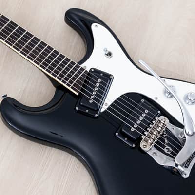 1988 Mosrite Ventures Model VMG-900 ‘65 Vintage Reissue Black w/ Case, Japan Kurokumo image 7