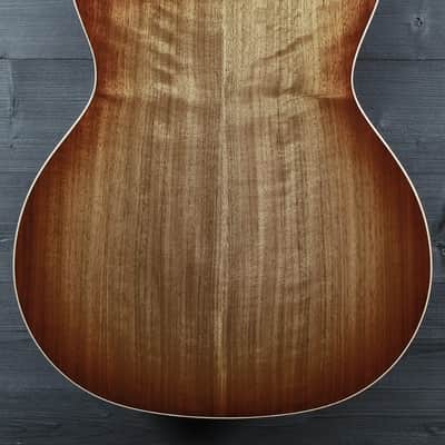 Taylor Custom Grand Auditorium Figured Walnut Acoustic-Electric Guitar | Shaded Edgeburst | ES2 Electronics image 5