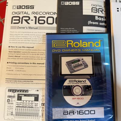 Boss BR-1600 CD Version 2 Digital Recorder MINT image 3