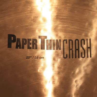 Zildjian K Paper Thin 22'' Crash Cymbal - Demo! image 5