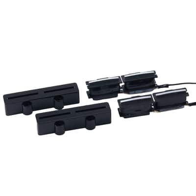 1 Set Ceramic Double Blades Jazz Bass Style Pickups image 3