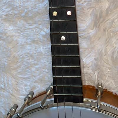Vintage old may bell banjo  4 string  made in the usa image 5