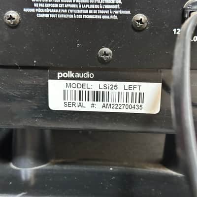 Polk Audio LSi25 Series Tower Speakers Pair (Left and Right) image 17