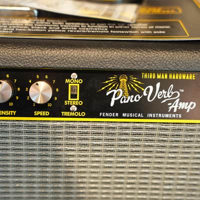 Fender Pano Verb Jack White Signature 70-Watt 1x15" / 1x10" Guitar Combo 2024 - Present - Black image 6