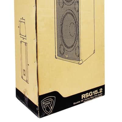 Crown Pro XLi1500 900w 2 Ch DJ/PA Power Amplifier+Dual 15” 3-Way 8-Ohm Speakers image 9