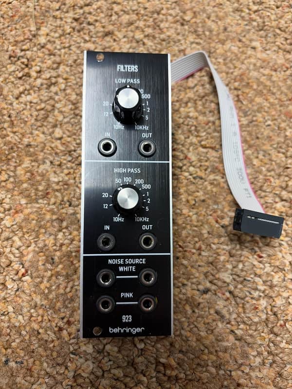 Behringer 923 Filters Eurorack Synthesizer Module 2020 - Present - Black image 1