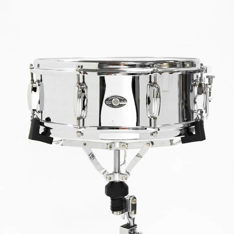 Slingerland No. 141 Festival Model 5x14" 8-Lug Chrome Over Steel Snare Drum 1970s image 1