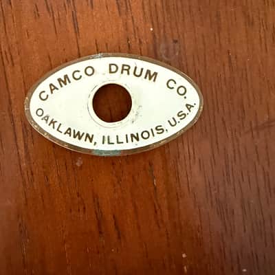 Vintage Camco Oaklawn Era Oval Badge, Factory Original! image 1
