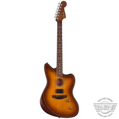 Fender Acoustasonic Standard Jazzmaster 2025 - Present - Honey Burst image 3