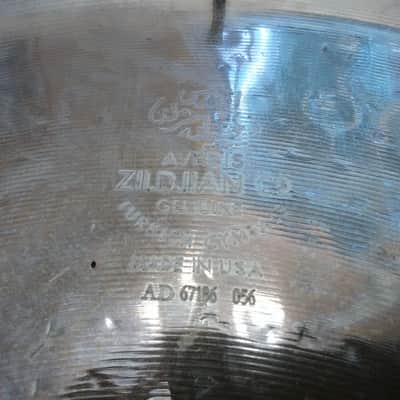 Zildjian Oriental Trash Crash 20" - with rivets - dated 2014 + VIDEO image 11