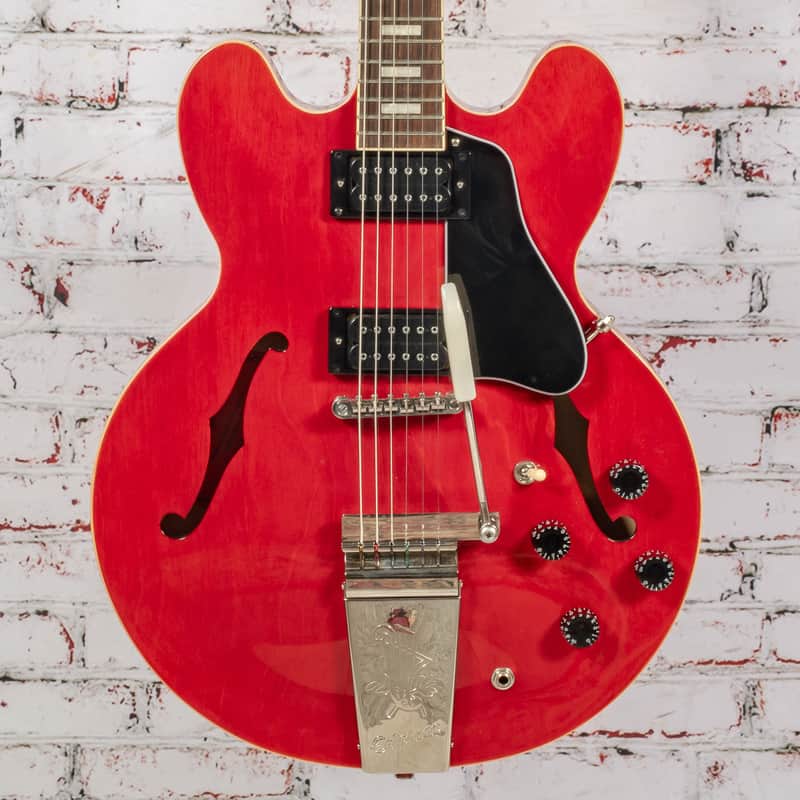 Epiphone - Joe Bonamassa 1962 ES-335 - Semi Hollow Guitar - Sixties Cherry - w/OHSC - x4822 - USED image 1