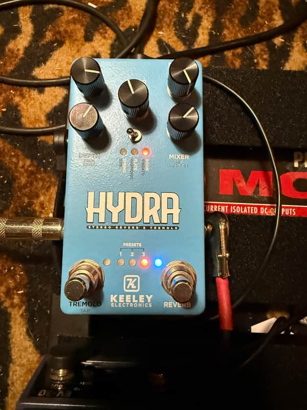 Keeley Hydra Stereo Reverb & Tremolo