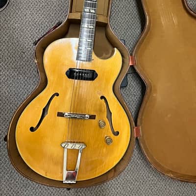 1951 Iconic Vintage Gibson ES-175N Electric Hollow Body Jazz Box Guitar Natural Blonde w Original Black P-90 Pickup & OHSC Lifton~A Beast Jazzbox in VG/Excellent Condition! ~NEW REDUCED PRICE~ image 24