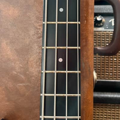 USA Kramer 450B Aluminum Neck Bass Guitar 1970’s - Black W/OHSC image 10