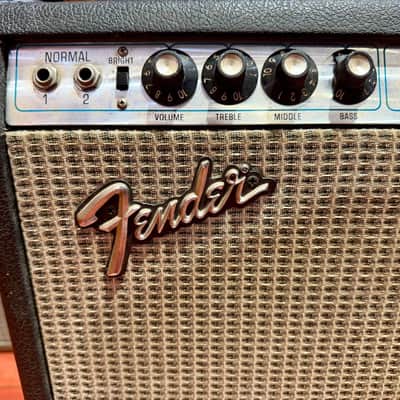1973 Fender Twin Reverb Silverface image 2