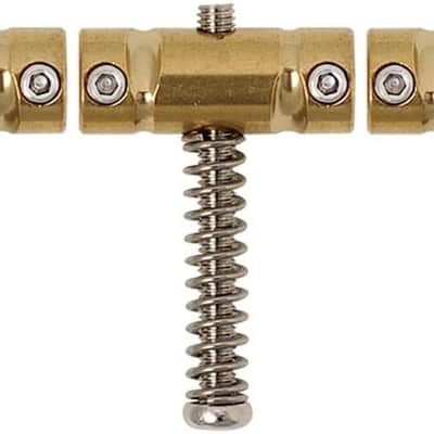Gotoh In-Tune Compensated Saddles For Tele, Brass, Set of 3 image 1