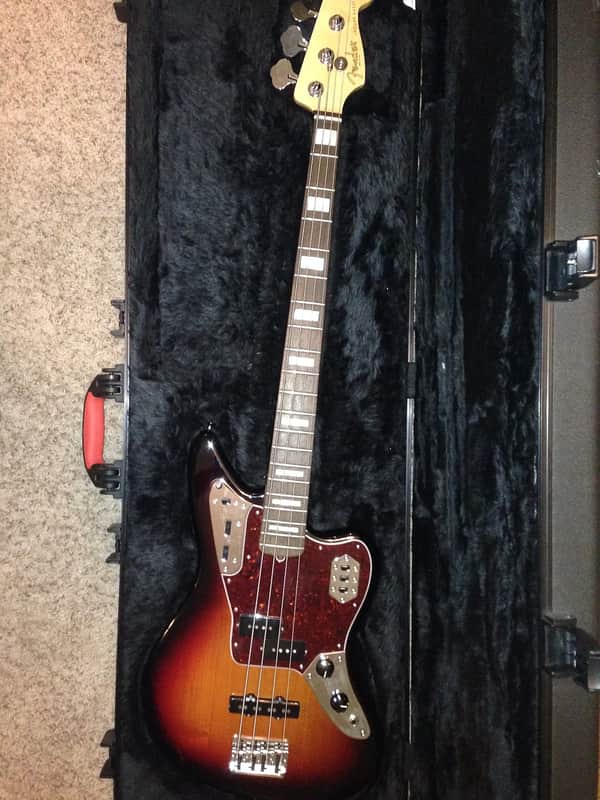 Fender American Standard Jaguar Bass 2015 3 Color Sunburst image 1