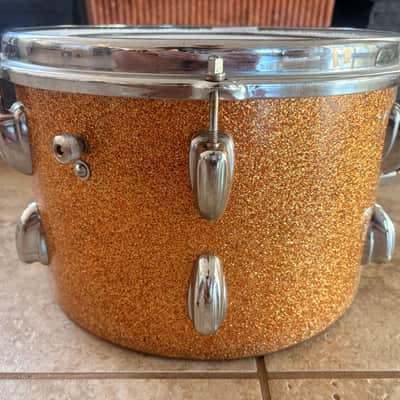 Slingerland Vintage 12 x 8" Rack Tom Drum Nov 1965 w Stick Saver Rims image 3