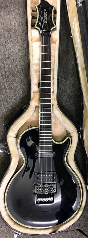 ESP Edwards floyd Rose Les Paul 1980's-1990's Black | Reverb