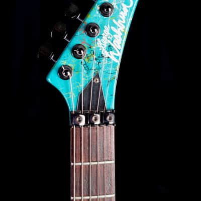 Washburn EC29 1989 - Turquoise image 11