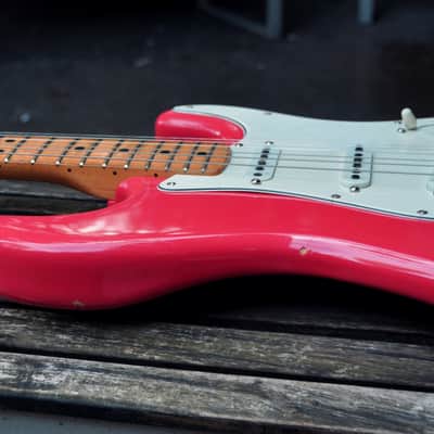 Fender Stratocaster Fullerton 1973 - 1974 Fiesta Red image 9