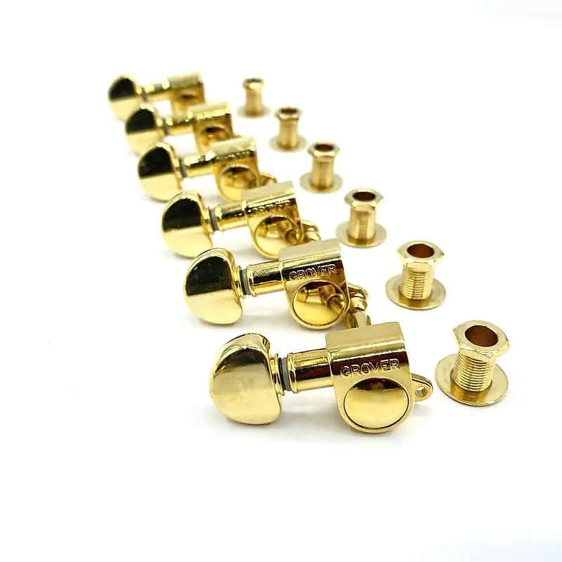 Grover Grover Left Handed 6L Inline Guitar Tuning Pegs Machine…