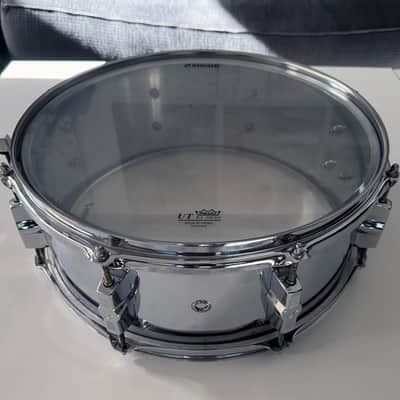 Sonor Force Chrome Snare Drum + $80 RTOM Black Hole Silent Practice Pad image 1