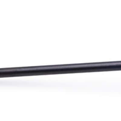 Danmar - 208A - Bass Drum Beater - J.R. Robinson - Red Hard Wood, Square Beater, Black Shaft (Longer Shaft) image 2
