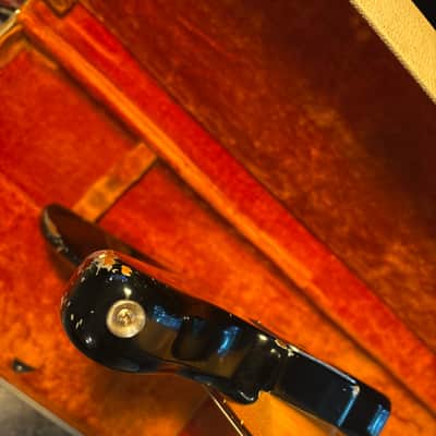 1963 Fender Jazzmaster black/matching headstock 1963 - Black image 10