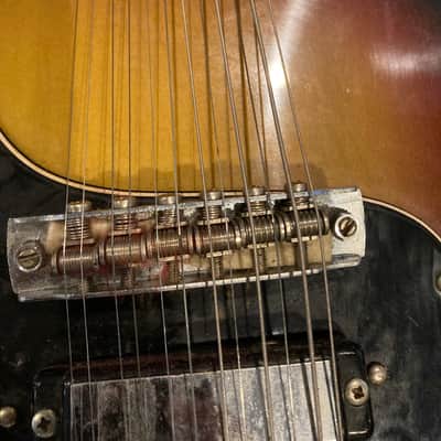 Eko Cobra XII 12-String Electric Guitar 1960s - Sunburst- AS IS image 8