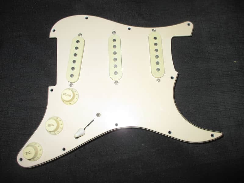 Import Loaded Stratocaster Pickguard image 1
