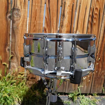 Yamaha Model #SD-266A  Steel Shell 10- Lug 6.5x14'' Snare Drum image 3
